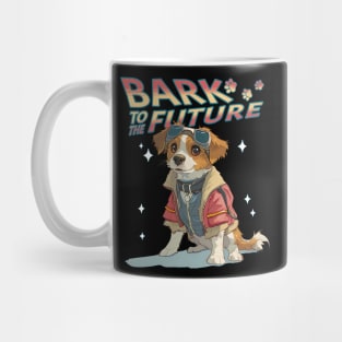 Bark to the Future cute dog Mug